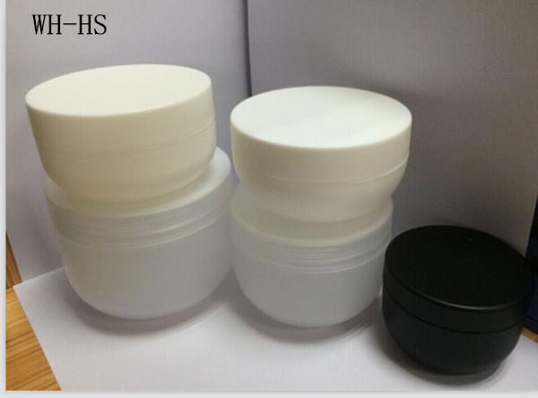 Quality 120ml  200ml  240ml 300ml  500ml plastic cosmetic spa  jar hair care cream jar body scrub pot for sale