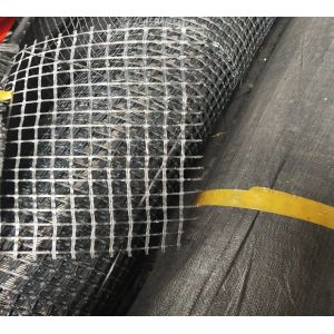 Basalt Filament Woven 6ms Composite Geogrid Fabric Coated With Bitumen