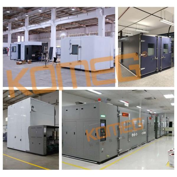 36 Cubic meters Water Cooled Walk In Temperature Humidity Environmental Chamber for Car Parts , Computer