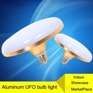 China 12W 18W  36W 45W  E27 Super bright  UFO lamp  Flat High Power UFO globe umbrella bulbs 220V energy saving home lighting on sale