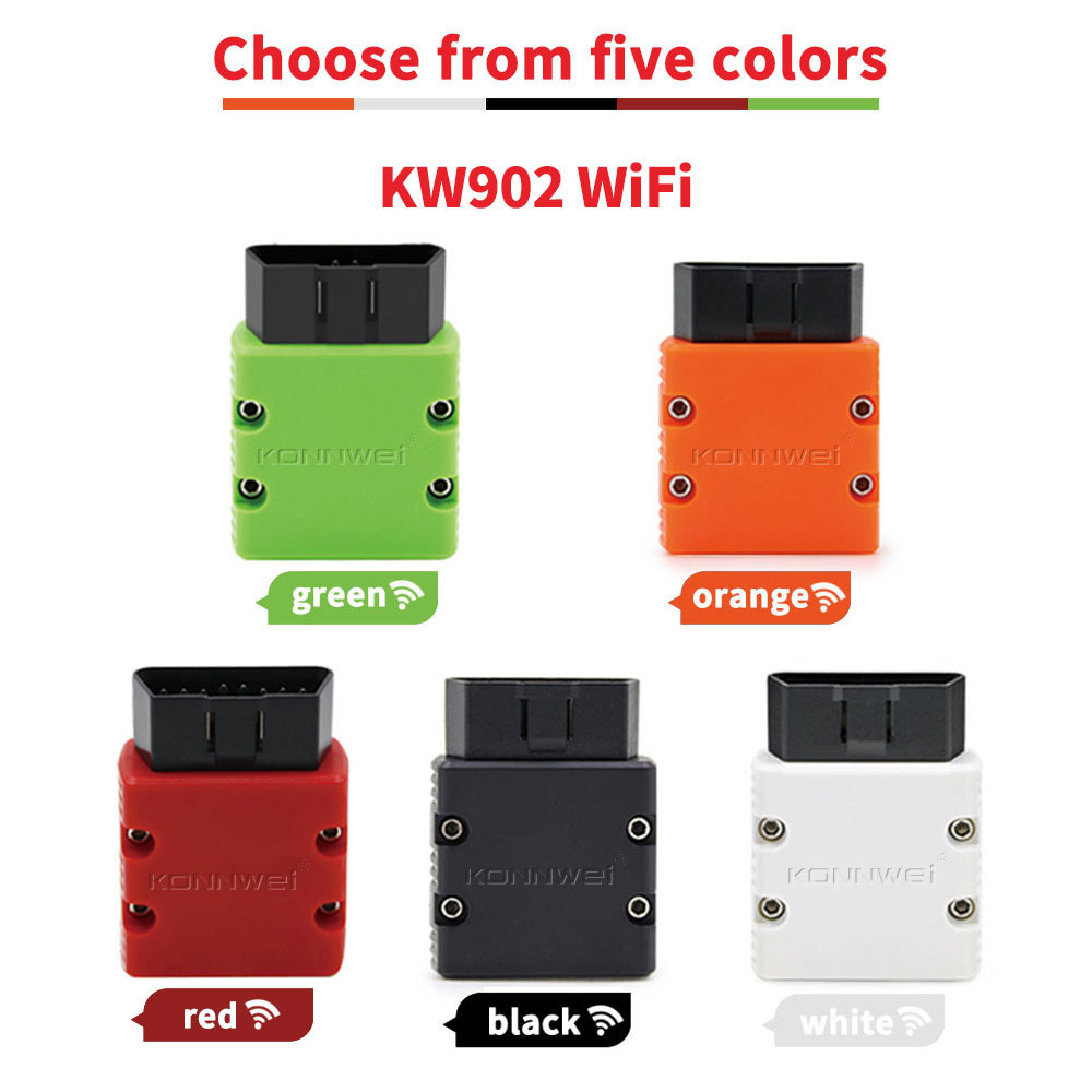 Green Wifi Car Diagnostic Tool Elm327 Wifi Obd2 Obdii Android And IOS System