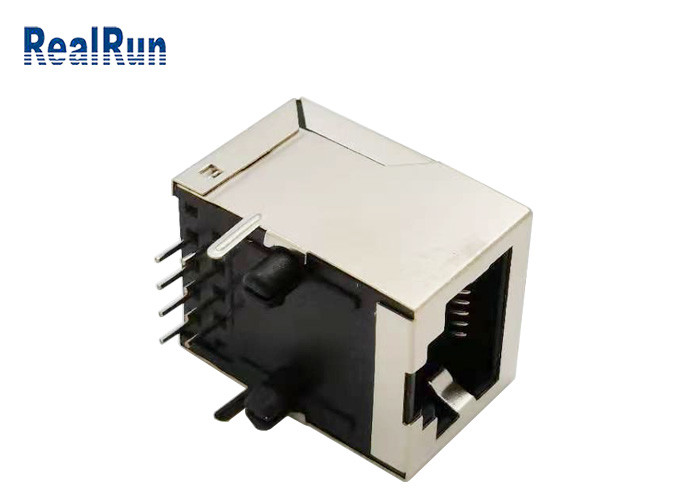 PBT UL94V-0 10p8c RJ45 Network Socket 125V Without LED Socket