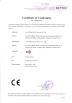 tecsis (Shenzhen) Sensors Co., Ltd Certifications