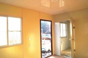 China Fire Proof Flat Pack Container House Stable Steel Structure Recyclable Material on sale