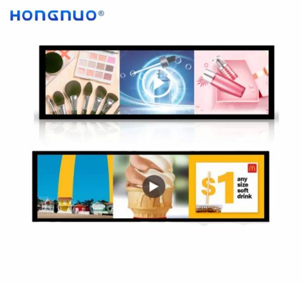 Quality 18.5 Inch Bar LCD Display For Multiple Scrolling Advertising for sale