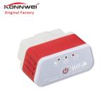 Red Wifi Car Diagnostic Tool KW903 bluetooth Display Current Sensor Data