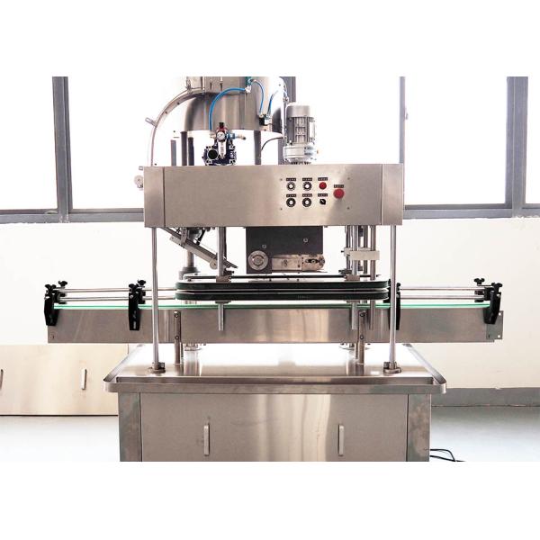 Automatic Linear Capping Machine Press Capper To Tighten And Secure Caps