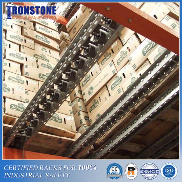 Quality Efficient Storing And Retrieving Carton Flow Rack For Frozen Storage for sale