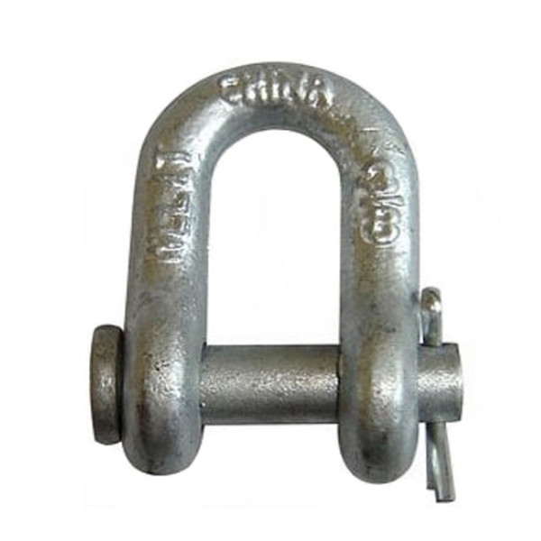 G215 Round Pin Chain Anchor Shackle Galvanized US Type