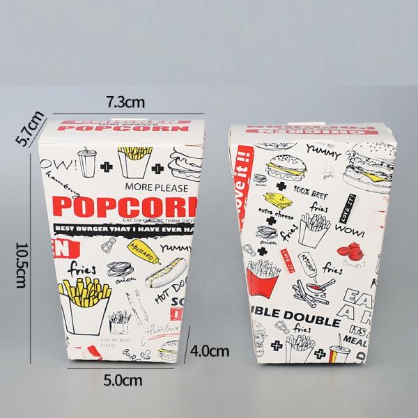 Disposable Paper Pizza Hamburger Fried Chicken Boxes For Takeaway Customized