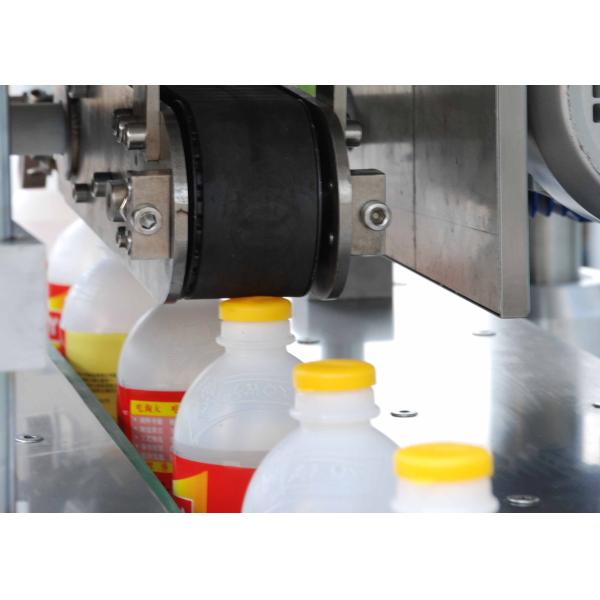 Automatic Linear Capping Machine Press Capper To Tighten And Secure Caps