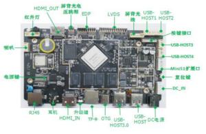 China Android RK3399 Board 4GB RAM Industrial LVDS Diaplay Interface Automatic Rotation HD IN on sale