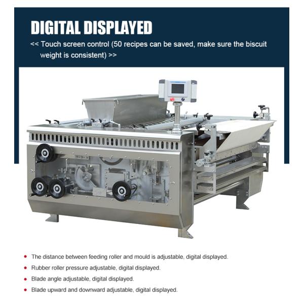 New Soft Biscuit Forming Machine Horizontal Biscuit Cookie Rotary Moulder
