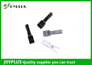 China Black White Plastic Clothespins , Strong Clothes Pegs PP / TPR Material on sale