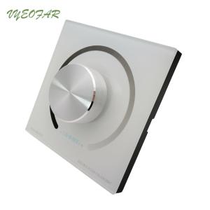 China DC 12V 24V 12A LED Dimmer Switch Single Color Strip Dimmer L86xW86xH36mm on sale