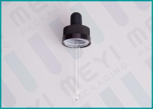 China 22/400 Childproof Mini Plastic Pipette Droppers PP Material For Dropper Bottles on sale