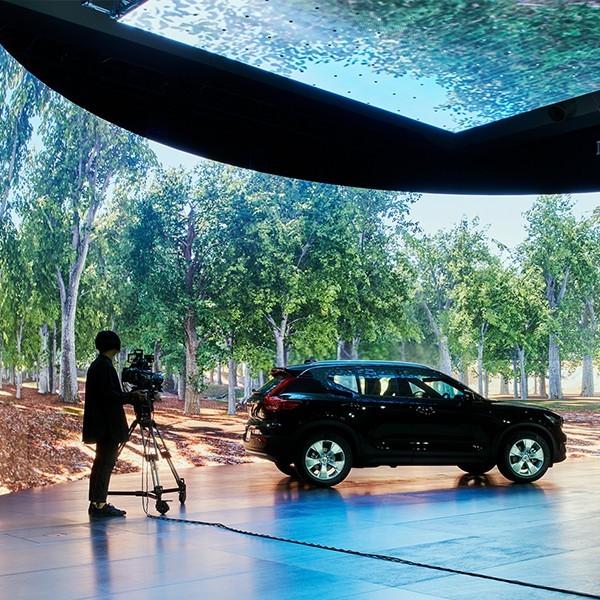 Quality 3840hz 3D Immersive Curved LED Video Wall P1.57 P1.87 P2 Virtual for sale