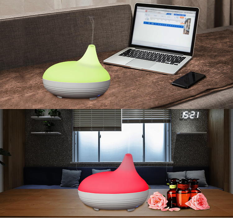 Swan Shape 80ml USB Ultrasonic Air Humidifier With Touch Button
