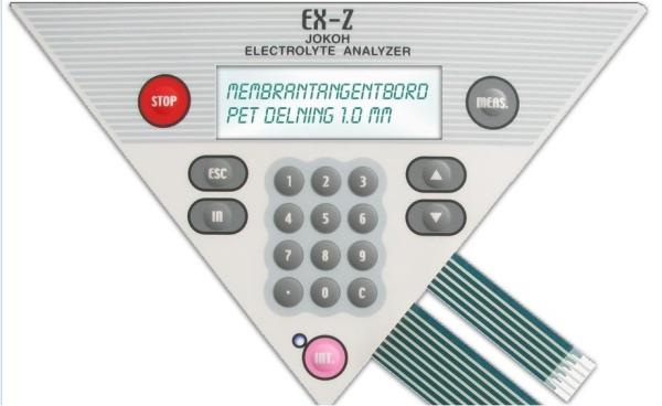 Quality Electrolyte Analyzer Tactile Membrane keypad | LTMS015 for sale