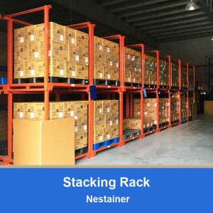 Nesting Stacking Foldable Stacking rack
