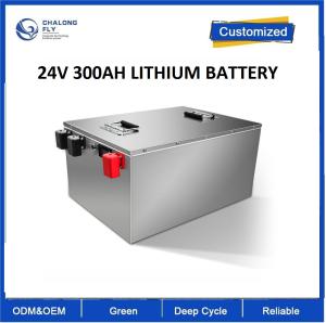 China IP65 Lithium iron phosphate battery for Marine Yacht RV 24V300ah Large Capacity Lithium Battery on sale