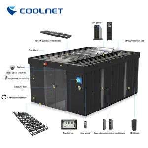 Wholesale Module Data Center Integrated Computer Room Cold Aisle 22 Racks from china suppliers