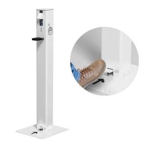 Custom Touch Free Hands Wash Station Hands Free Foot Operated Sanitizer Dispenser Stand
