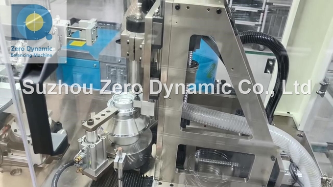 Two Station Juice Extractor Filter Automatic Balancing Machine Drilling Correction Sieve Products Balancer