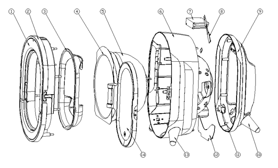 Skin Uv Analysis Machine Visi-1 With Rgb Uv Pl Problems Including