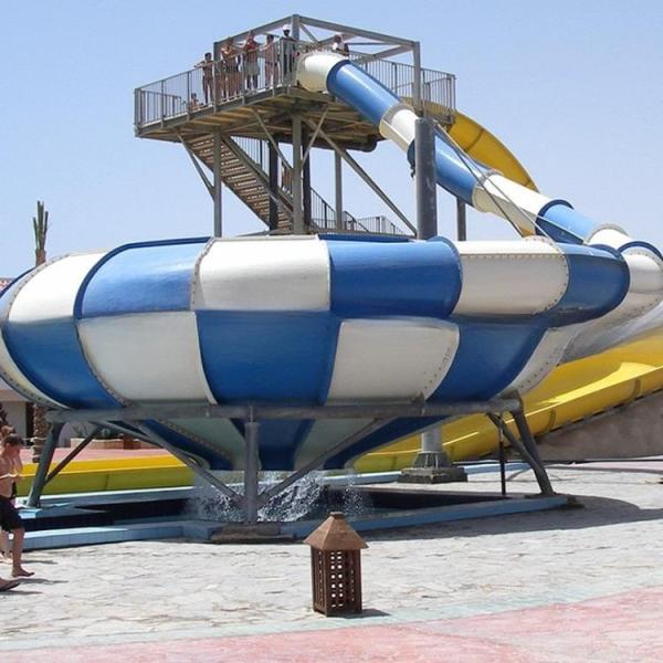 Water Theme Park Space Bowl Slide for Adults
