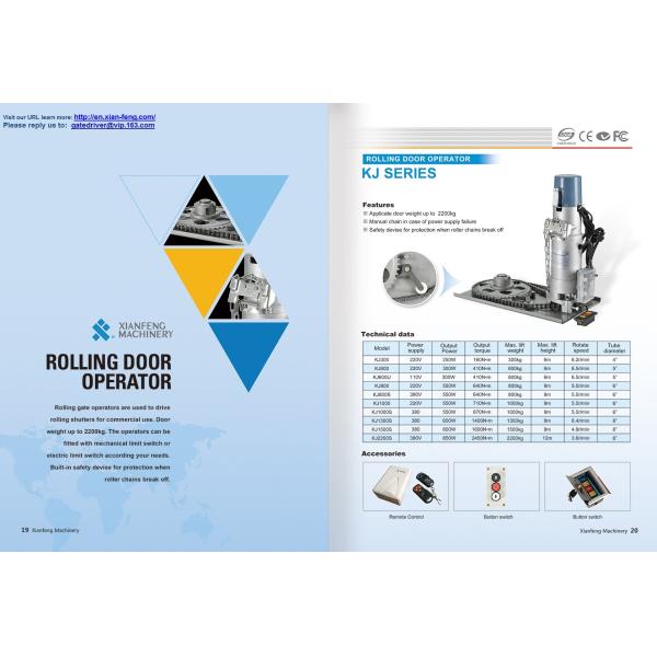Automatic Rolling Door Operator Automatismos para Portones