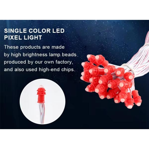 Hot Selling Dc12v 9mm Ws2811 Ip68 Waterproof Addressable Led Smart Pixel Node Led Module Led Light String