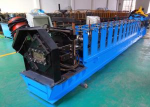 China C Channel Purlin Roll Forming Machine Double Chain Driven Economical Designed on sale