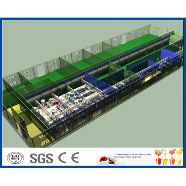 Tubular UHT Sterilizing Mango Processing Line With Aseptic Filling Machine