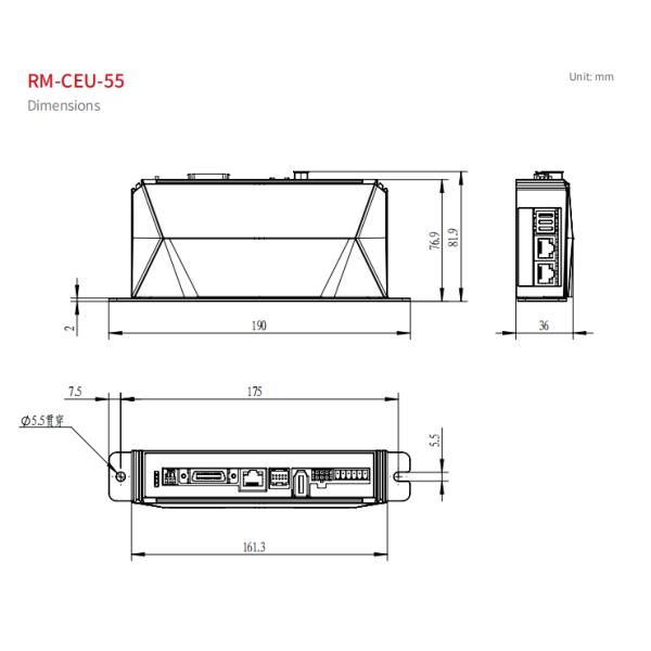 RobustMotion RM-CEU Industrial Precision Motion Controller, Drive and Control Integrated