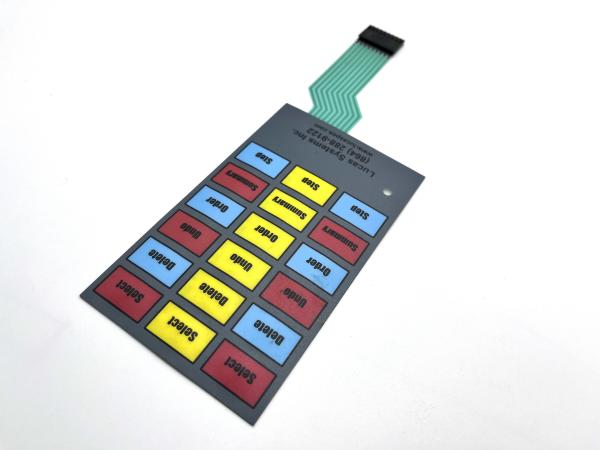 Quality Mechanical Keyboard Switches Tactile Switch Keypad With Transparent Window Display for sale