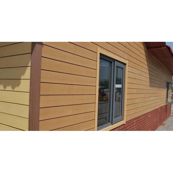 219x26mm Exterior WPC Wall Panel 2900x216x26mm Co Extrusion WPC Wall Panel