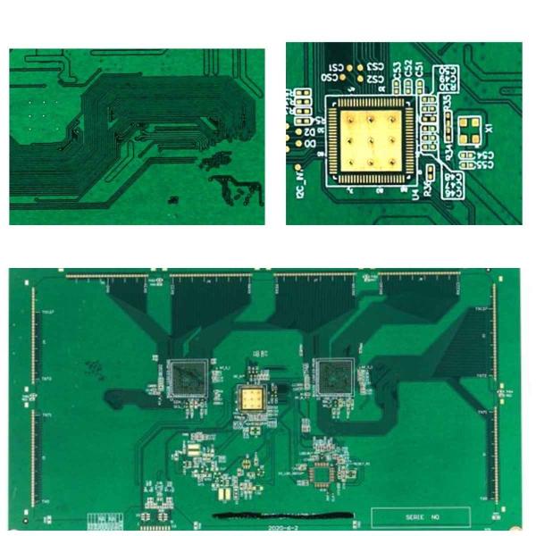 12 Layer HDI PCB Board 2.0mm Multilayer Printed Circuit Board 1oz