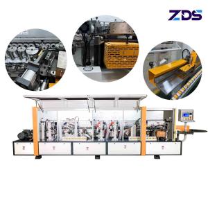 13kw Automatic Linear Woodworking Edgebander Corner Rounding Edge Banding Machine