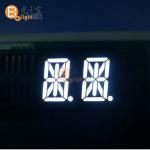 Easy assembly 14 Segment Alphanumeric Display 0.54 Inch Dual Digit Common Anode