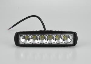 China Single Row LED Light Bar High Bright 18 Watt 1000 Lumen Eco - Friendly on sale