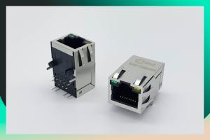 Wholesale R10G-661A-12F4-G2 Magnetic RJ45 Connector from china suppliers