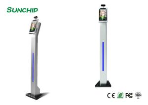 China 8 Touchless Biometrics Face Recognition Infrared Thermometer on sale