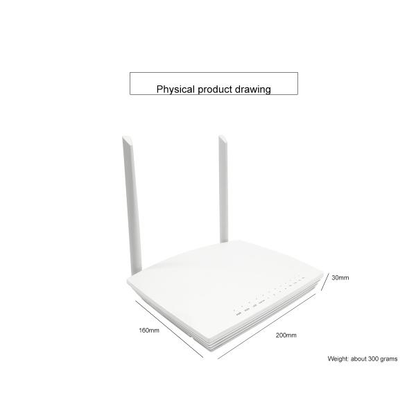 AC Wifi GPON ONU 1GE 3FE 1POTS 2.4G 5G Dual Band ONT For FTTH FTTB FTTX Network