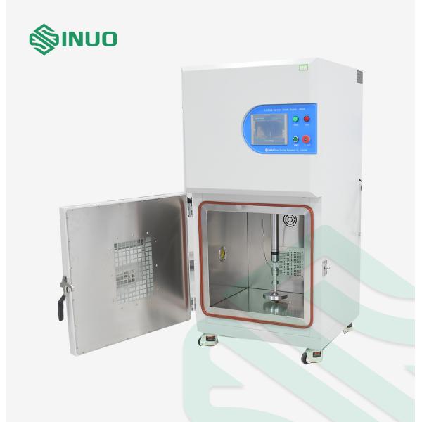 UL 1642 Lithium Battery Crush Battery Test Stroke 0~200mm Testing Equipment