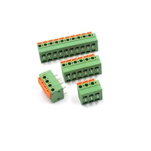 5.08mm Pitch PCB Screwless Spring Terminal Block Horizontal Wiring Entry