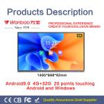H11 86 Inch High End Interactive Flat Panel Display Smart Board Interactive