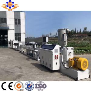 China 50 - 110mm PP HDPE Pipe Extrusion Line PP PE Pipe Production Line ABB Inverter Simens Motor on sale