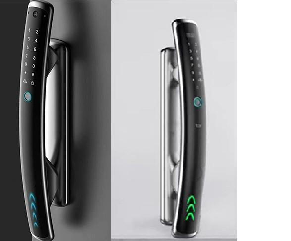 Quality Intelligent Fingerprint Lock Crescent Shape Face Recognition Smart Lock Wearable for sale