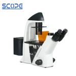 Laboratory Inverted Fluorescence Microscope Long Work Distance Objective